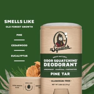 Dr. Squatch Natural Deodorant – 75gm | Pine Tar