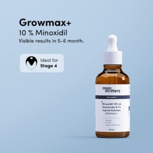 Man Matters Growmax+ Minoxidil 10% with 0.1% Finasteride - 50ml