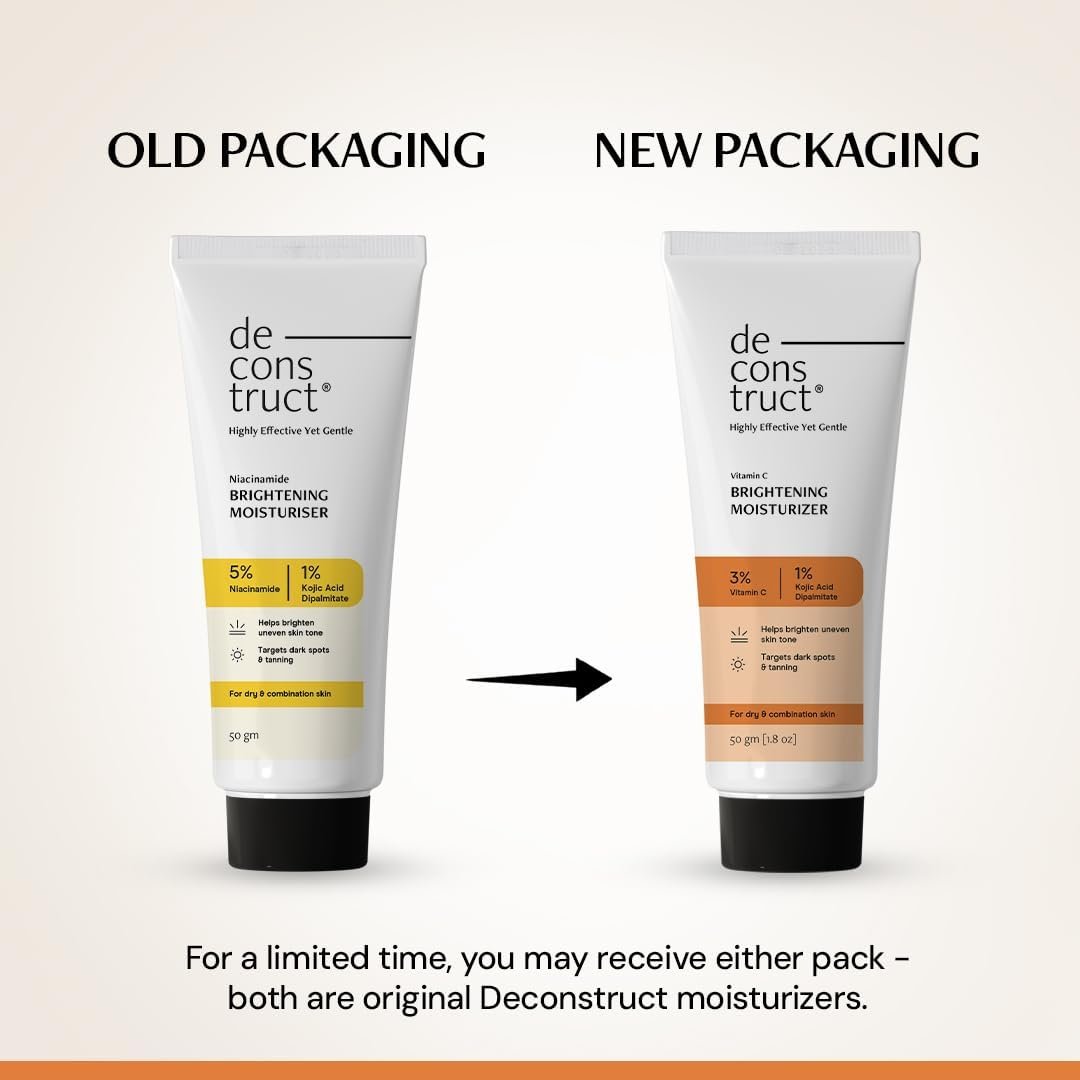 Deconstruct Vitamin C Brightening Moisturizer old Packaging