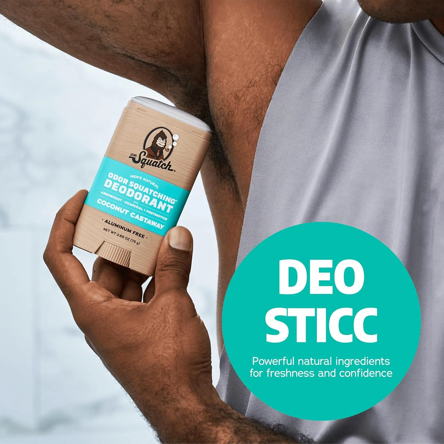 Dr. Squatch Natural Deodorant – 75gm | Coconut Castaway - Image 4