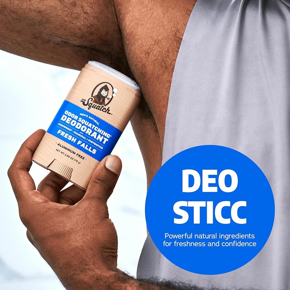 Dr. Squatch Natural Deodorant - 75gm | Fresh Falls