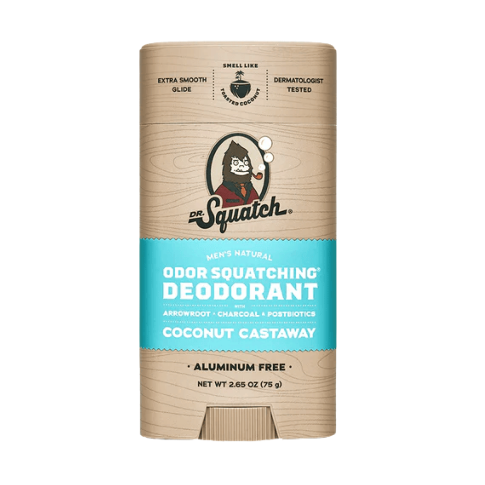 Dr. Squatch Natural Deodorant – 75gm | Coconut Castaway