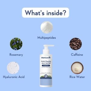 WishCare Multi-Peptide Anti Hairfall Shampoo - 250ml
