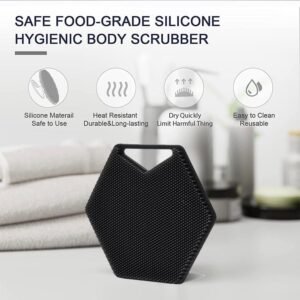 Soft Bristles Silicone Body Scrubber