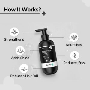 Strengthen your hair care routine with The Derma Co Anti-Hairfall Essentials Duo — a powerful combination of Peptide-Stem Cell Hair Fall Shampoo and 20% Actives Peptide Stem Cell Hair Growth Serum designed to reduce hair fall, minimize breakage, and support healthier hair growth.