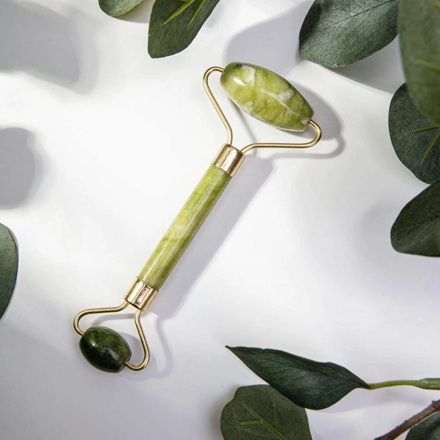 Green Jade Roller Massager For Face