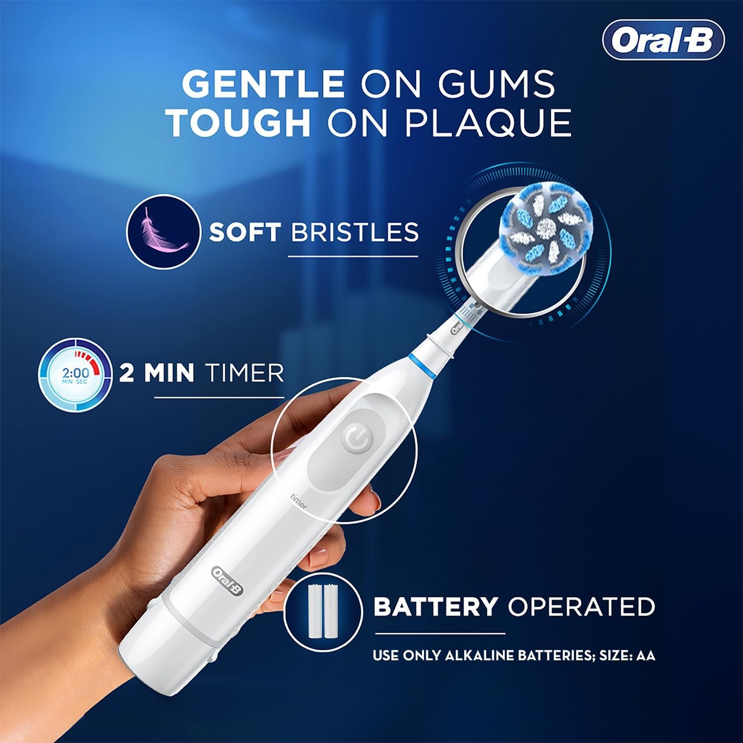 Oral B Pro Expert AA Battery Electric Toothbrush