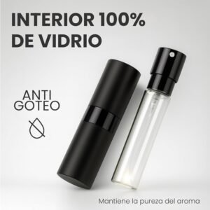 Rotating Aluminium Refillable Perfume Atomizer 10ml