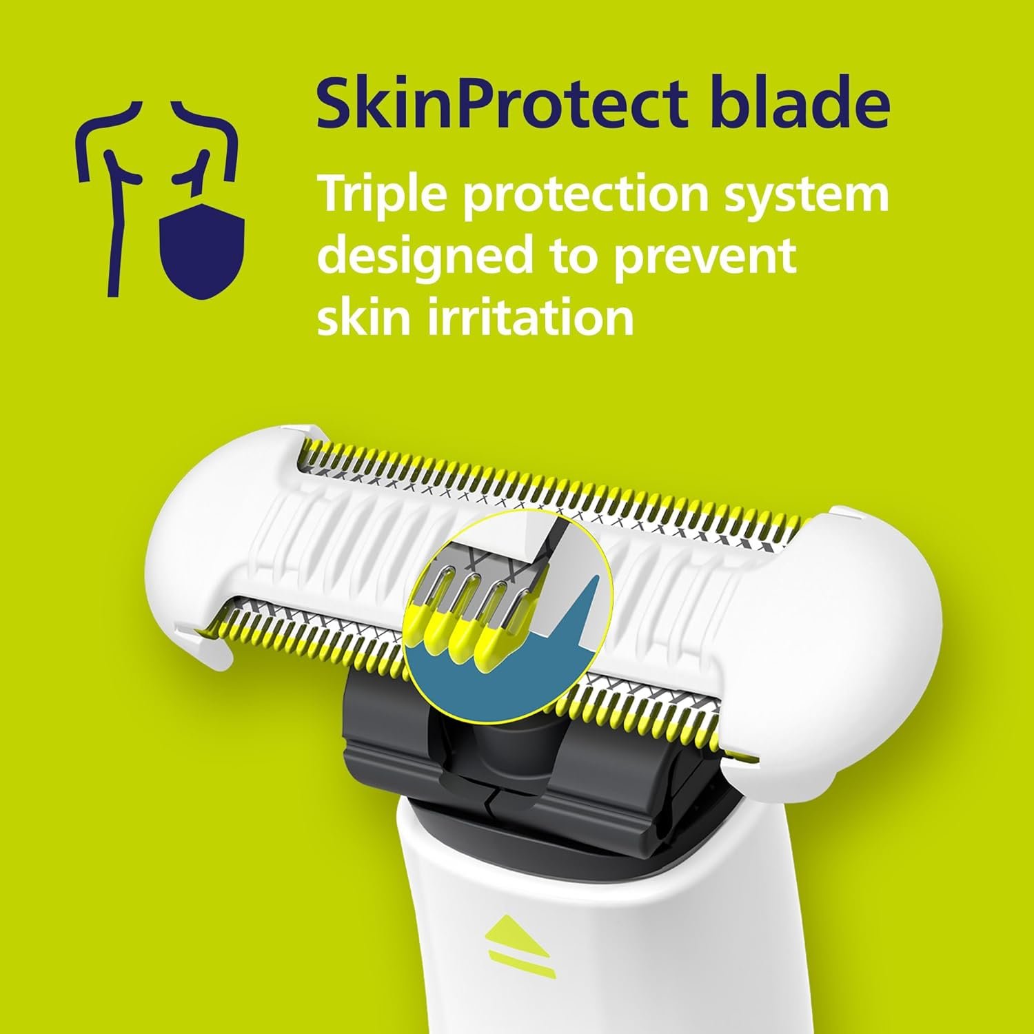 Philips Norelco OneBlade Intimate Trimmer For Pubic Grooming