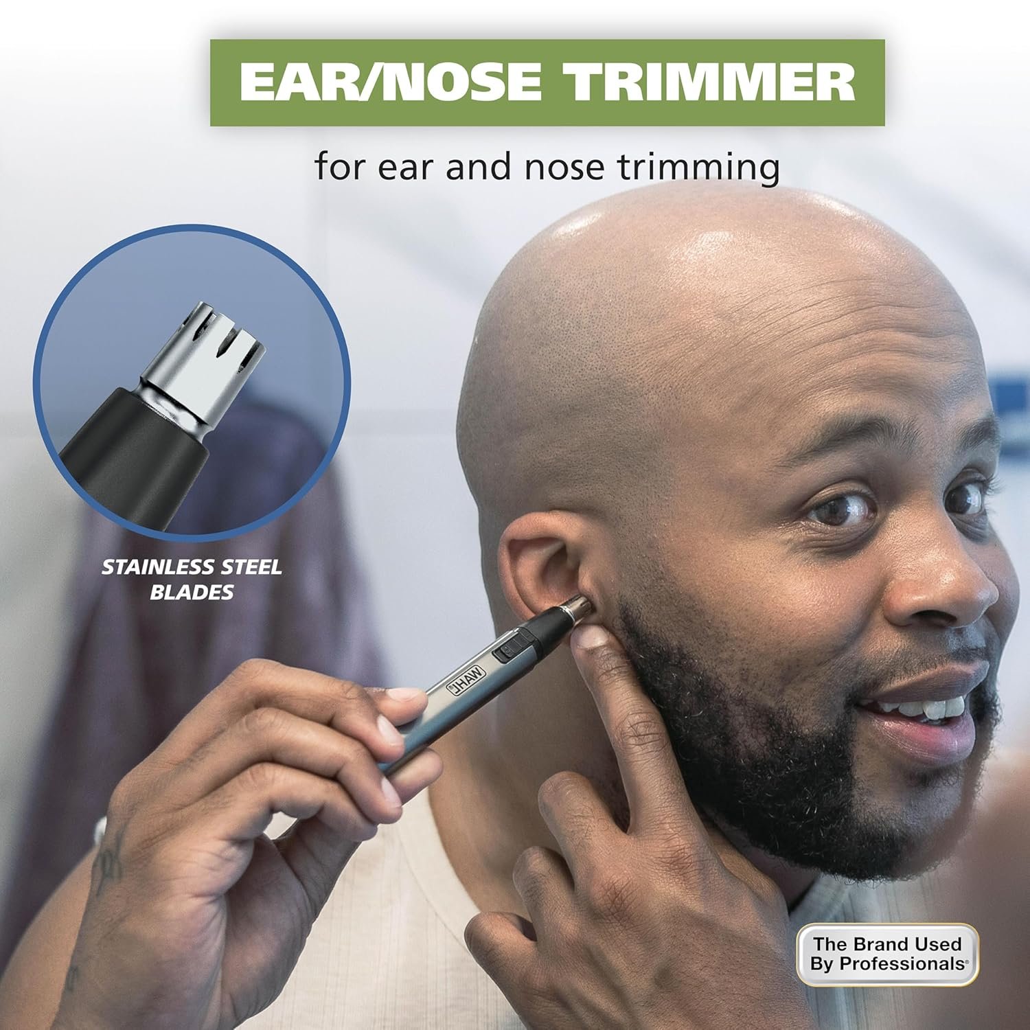 Wahl Micro Groomsman Trimmer | For Eyebrows, Neckline, Nose & Ears - Image 3