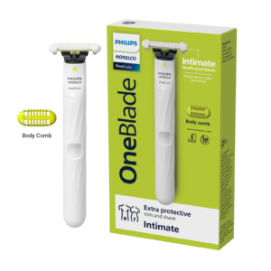 Philips Norelco OneBlade Intimate Trimmer For Pubic Groom