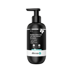 The Derma Co Peptide-Stem Cell Hair Fall Control Shampoo 200ml bottle