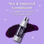 Perfora Purple Teeth Whitening Toothpaste Serum 30ml bottle displaying color corrector purple toothpaste packaging