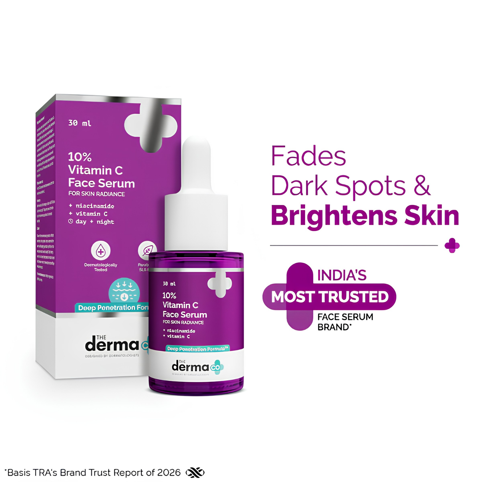The Derma Co 10% Vitamin C Face Serum – 30ml