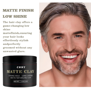 CNNY Matte Texturizing Clay 100g wide-mouth plastic jar