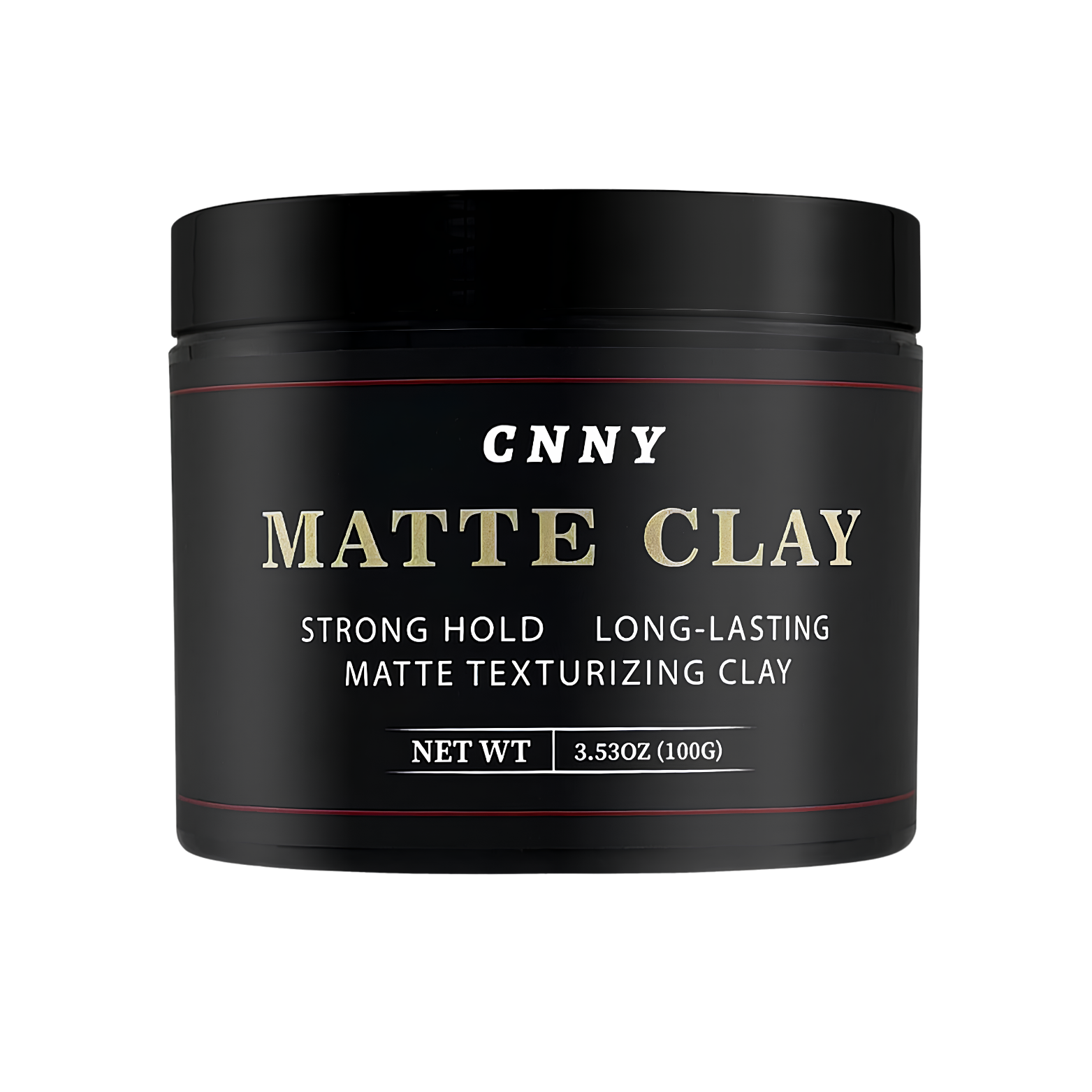 CNNY Matte Texturizing Clay 100g wide-mouth plastic jar
