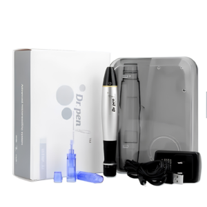 Dr. Pen A1 Electric Derma Pen Auto Micro Needle Instrument with packaging and EU plug