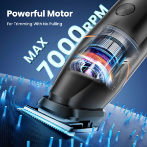 MAXGROOM Manscape Body Hair Trimmer for Men unboxed kit layout highlighting premium multi-head grooming kit packaging