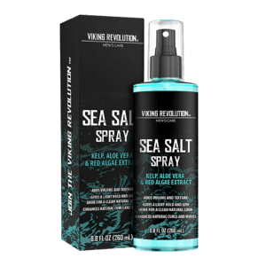 Viking Revolution Sea Salt Spray 260mL texturizing bottle layout