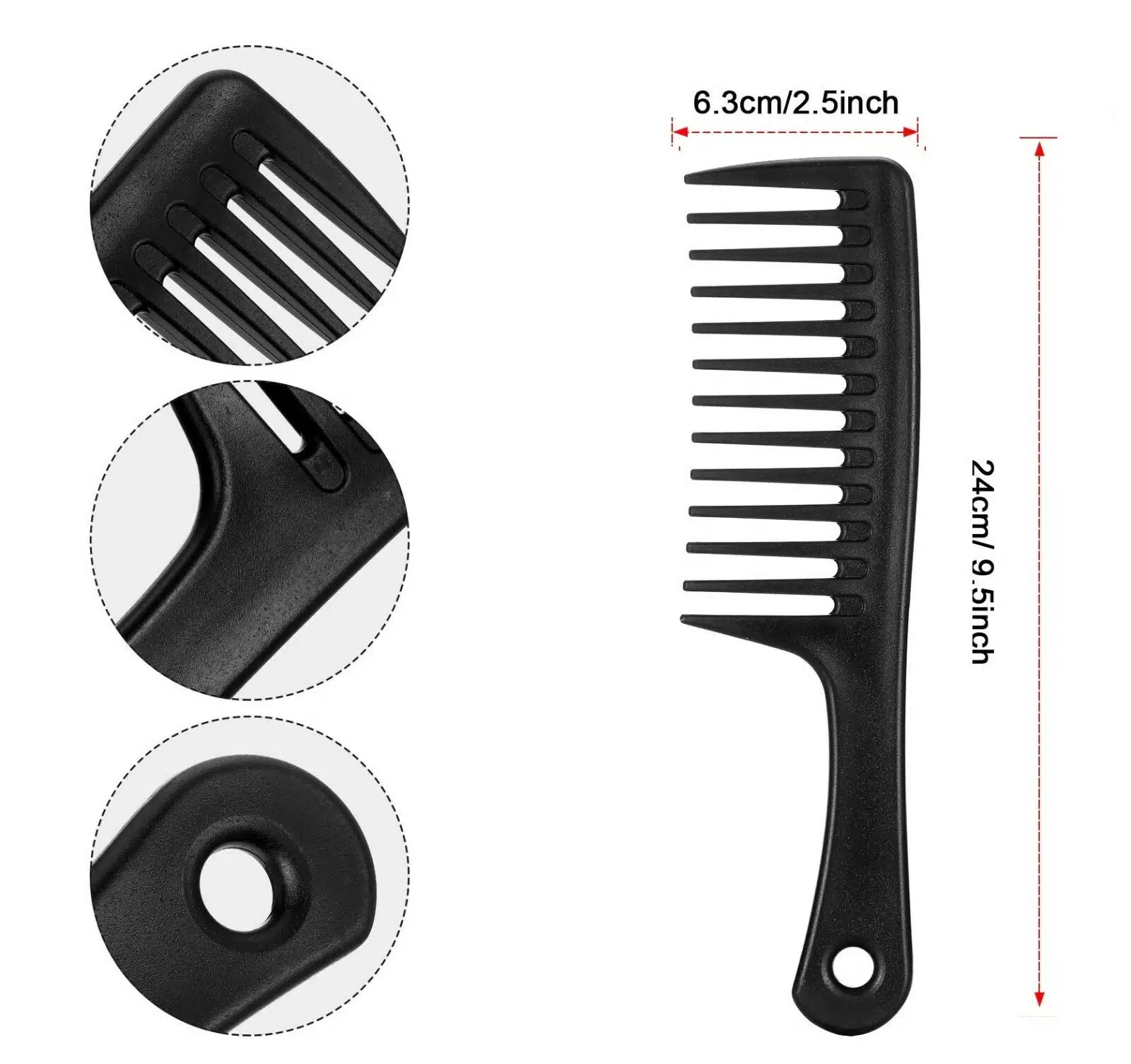Professional Wide Comb For Curly & Thick Hair
