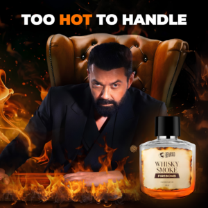 Beardo Whisky Smoke Firebomb Perfume for Men 100ml EDP bottle