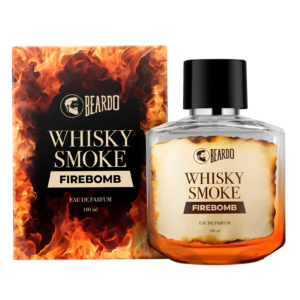 Beardo Whisky Smoke Firebomb Perfume for Men 100ml EDP bottle