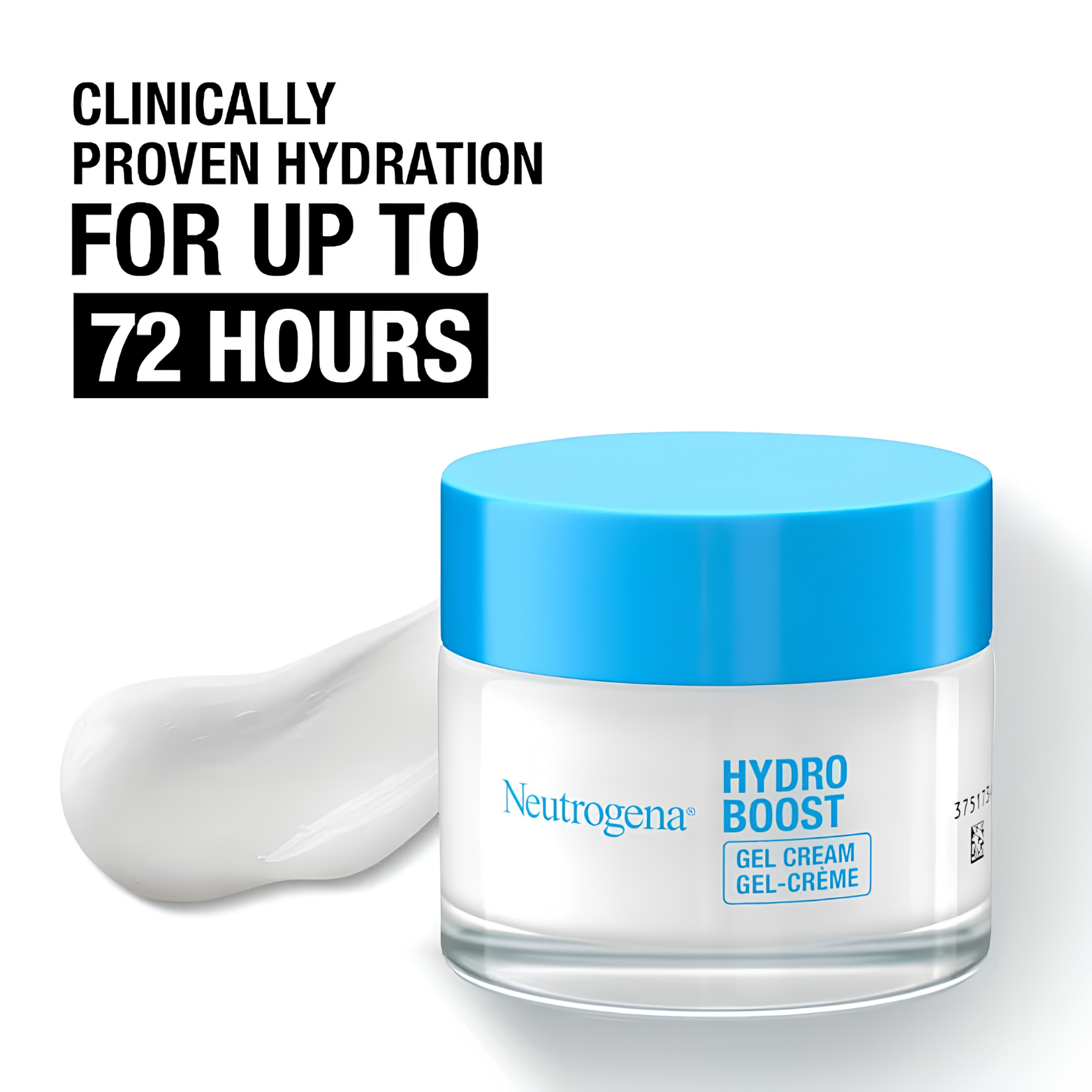Neutrogena Hydro Boost Gel Cream 50ml packaging layout