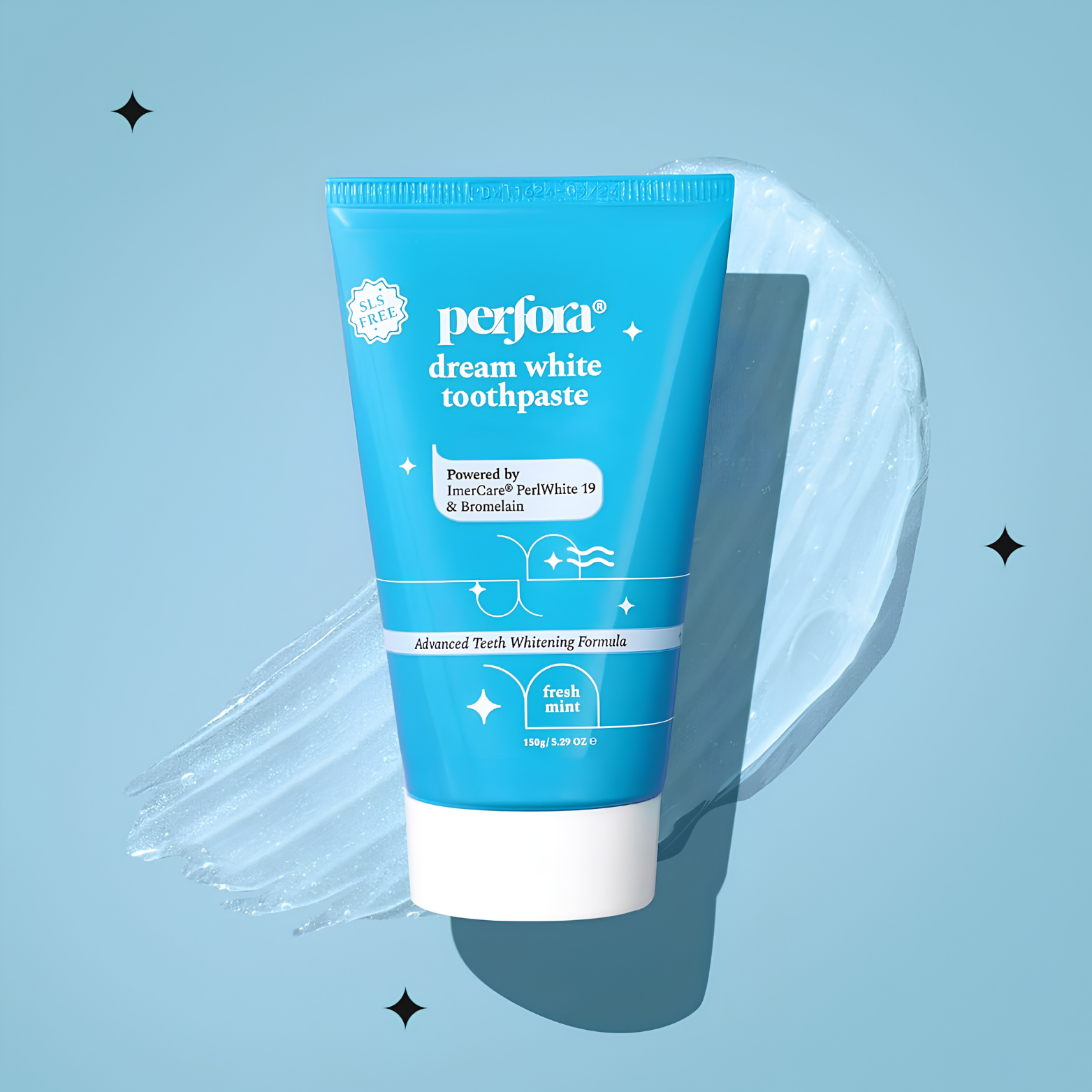 Perfora Dream White Teeth Whitening Toothpaste – 150g