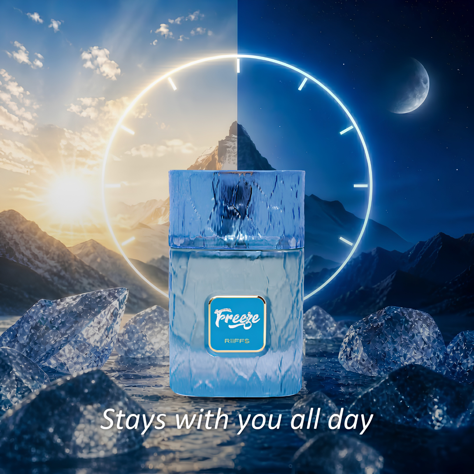 Riiffs Freeze Extrait De Parfum 100ml EDP bottle