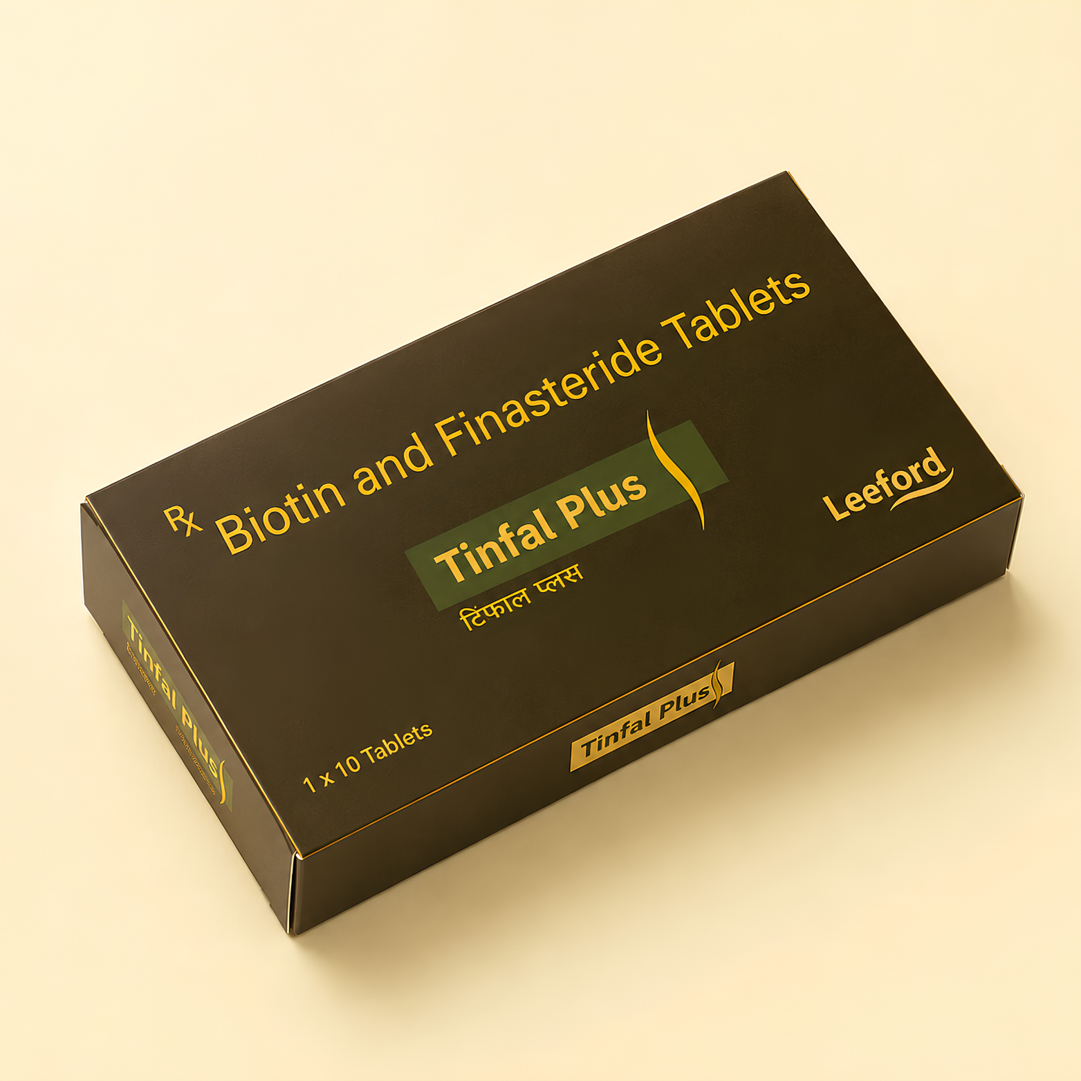 Tinfal Plus Biotin & Finasteride Tablets – 10 Count
