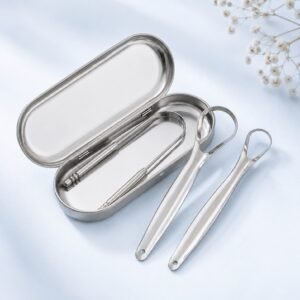 Tongue Scraper Set With Case