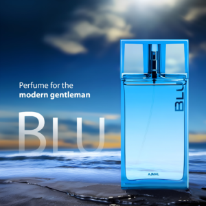 Ajmal Blu Eau De Parfum for Men 90ml bottle