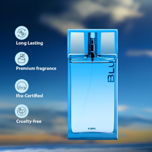 Ajmal Blu Eau De Parfum for Men 90ml bottle