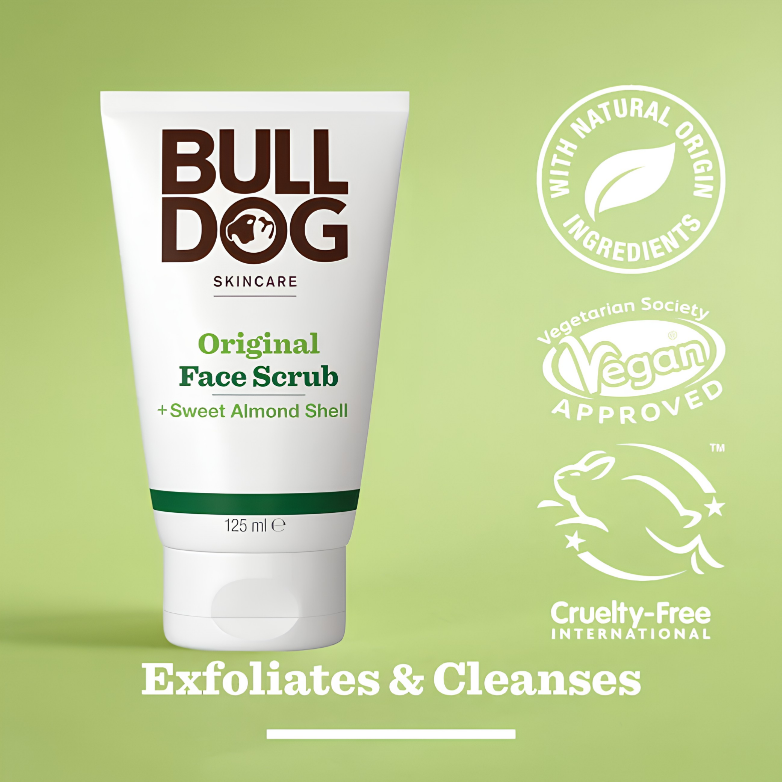 Bulldog Original Face Scrub – 125ml
