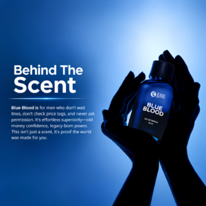 Beardo Blue Blood Premium Perfume for Men 100 ml bottle packaging