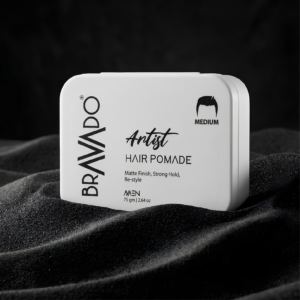 Bravado Artist Hair Pomade for Men 75 g container packaging