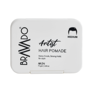 Bravado Artist Hair Pomade for Men 75 g container packaging