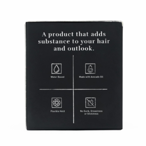 Dapr. Advanced Hair Pomade 100g jar layout for flexible hold and wet or matte styling