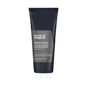 Scotch Porter Curls & Waves Leave-In Hair Conditioner for Men 209 ml tube packaging